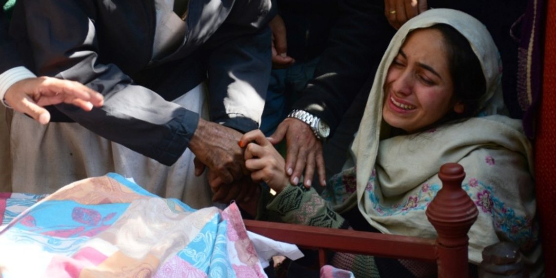 گوٹہ پورہ بڈگام میں مشتبہ جنگجوؤں کے حملے میں شہری ہلاک