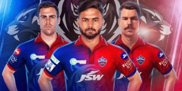 دہلی کیپٹلس نے نئی جرسی لانچ کی