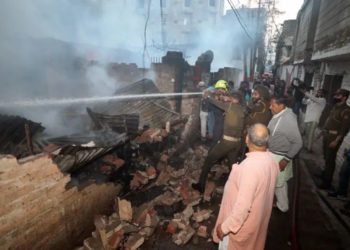 جموں کے ریذیڈنسی روڑ کے نزدیک بھیانک آتشزدگی میں ۴شہری ہلاک ‘۱۴دیگر زخمی