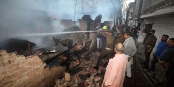 جموں کے ریذیڈنسی روڑ کے نزدیک بھیانک آتشزدگی میں ۴شہری ہلاک ‘۱۴دیگر زخمی