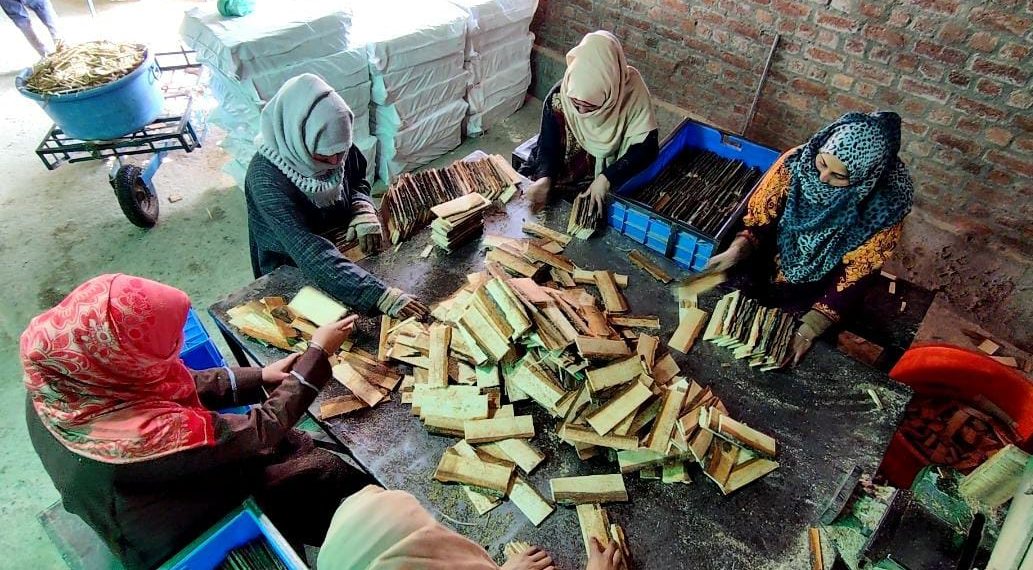 اوکھو :جنوبی پلوامہ کا ایک ایسا گاؤں جو ملک میں بن رہے پنسلوں کیلئے خام مال فراہم کرتا ہے