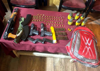 ڈورو اسلام آباد میں کار سے اسلحہ وگولہ بارود بر آمد‘ایف آئی آر درج:پولیس