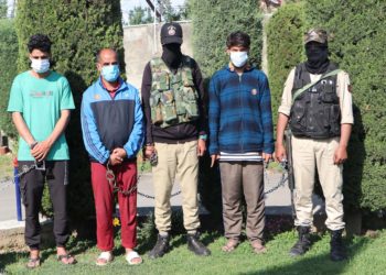 پٹن علاقے میں جیش محمد کے دو ہائی برڈ جنگجو گرفتار