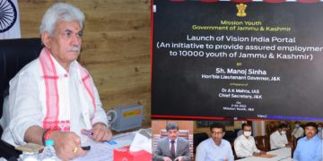 جموں کشمیر کے نوجوانوں کو صنعت سے جوڑنے کیلئے مشن یوتھ کے پورٹل کا افتتاح