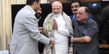 کے سی سی آئی صدر کی قیادت میںوادی کے تاجروں کے وفد کی وزیر اعظم سے ملاقات