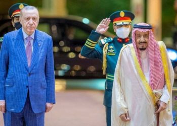 ترک صدر کا سعودی عرب میں شاندار استقبال