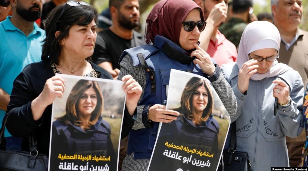 امریکہ کا فلسطینی نژاد امریکی خاتون صحافی شیرین ابو عاقلہ کی ہلاکت کی تحقیقات کا مطالبہ