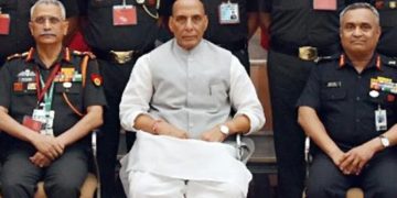 آرمی چیف نے وزیر دفاع راج ناتھ سے ملاقات کی