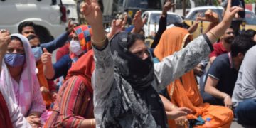 ٹارگیٹ کلنگ:ہلاکتوں کے خلاف جموں وکشمیر میں احتجاجی مظاہرئے اور دھرنے