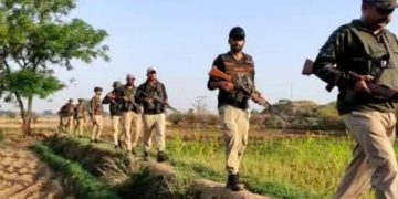 سانبہ، آر ایس پورہ اور کٹھوعہ میں بین الاقوامی سرحد کے نزدیکی علاقوں میں تلاشی آپریشن