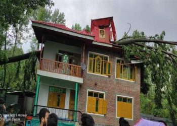 شمالی کشمیر میں قہر انگیزژالہ بھاری اور بادل پھٹنے کے واقعات