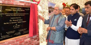سنہا کاسرینگر سمارٹ سٹی کے تحت مختلف پروجیکٹوں کا سنگِ بنیاد