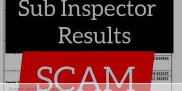 سب انسپکٹر بھرتی سکینڈل:سوالنامہ ۱۰ لاکھ روپے میں فروخت ہوا