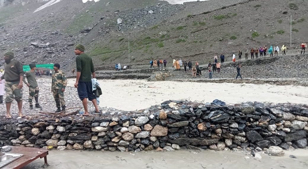 بادل پھٹ جانے سے۱۵؍امر ناتھ یاتری ہلاک