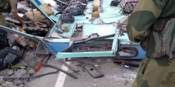 اننت ناگ کے چندن واری پہلگام میں سڑک حادثہ، 6 آئی ٹی بی پی اہلکار از جان کئی زخمی