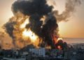 اسرائیل کی غزہ پر وحشیانہ بمباری، 5سالہ بچی سمیت 15 فلسطینی شہید
