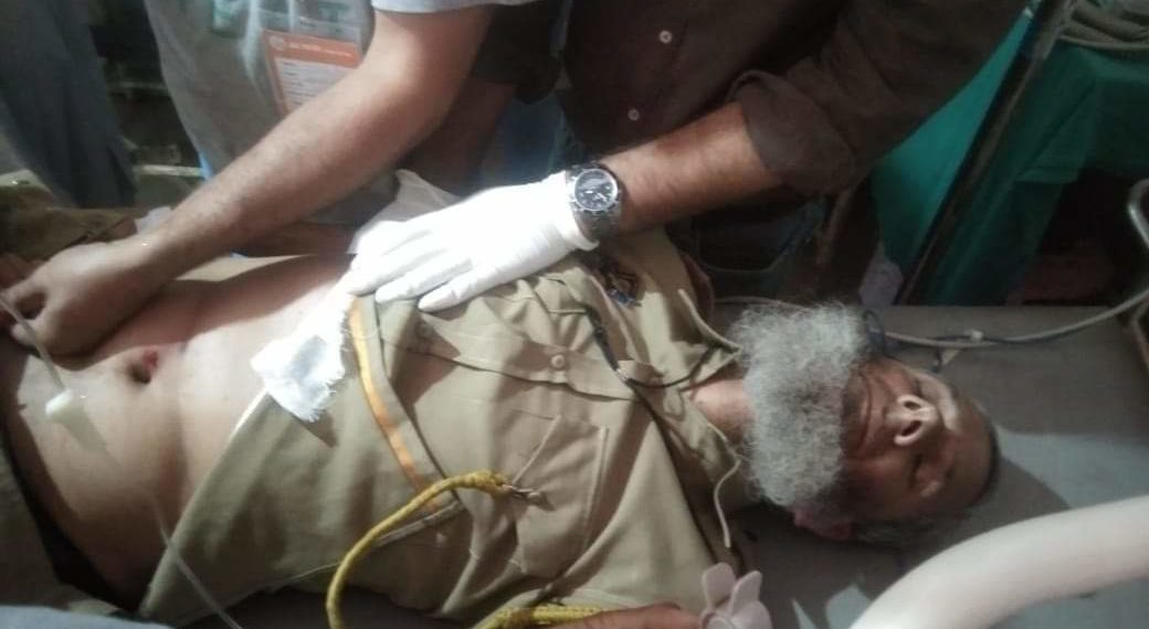 بجبہاڑہ میں ناکہ پارٹی پر حملہ‘پولیس اہلکار زخمی
