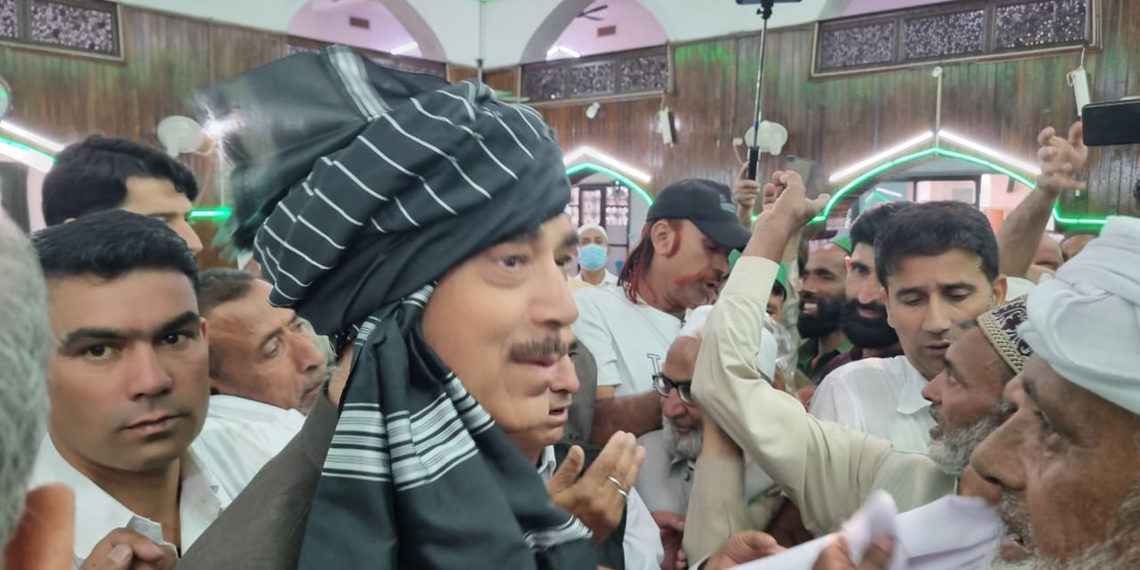 ’ جموں کشمیر کے لوگوں کی تکالیف کا ذمہ دار پاکستان :آزاد