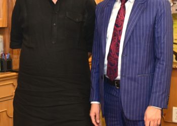 میر جنید کی منوج سنہا سے ملاقات