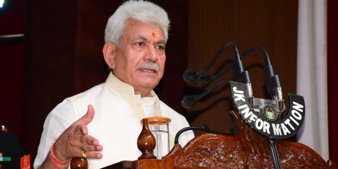 لیفٹیننٹ گورنر کا جموں سمارٹ سٹی کے ۱۴ پروجیکٹوں کا اِفتتاح او رسنگ بنیاد رکھا
