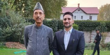 پی ڈی پی لیڈر غلام نبی ہانجورہ کا بیٹا آزاد کی پارٹی میں شامل