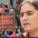 کشمیری پنڈت ملازمین کا اپنی مانگوں کو لے کر جموں میں احتجاج