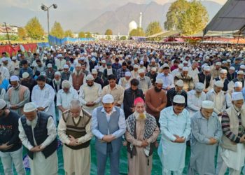 درگاہ حضرت بل میں عید میلاد النبیکی اختتامی تقریبات پر روح پرورمجلس