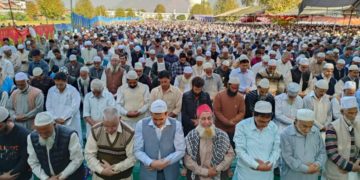 درگاہ حضرت بل میں عید میلاد النبیکی اختتامی تقریبات پر روح پرورمجلس
