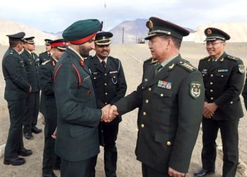 ہندوستان اور چین کے درمیان فوجی کمانڈر سطح کی میٹنگ