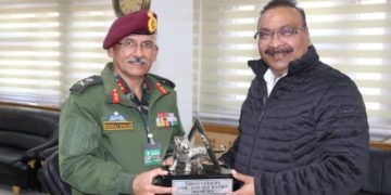 ۲۶انفنٹری ڈویڑن کے جی او سی کی جموں میں ڈی جی پی سے ملاقات