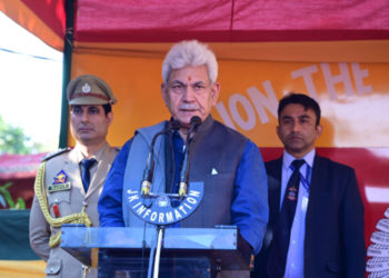جموں کشمیر سنہری دور کی طرف بڑھ رہا ہے :سنہا