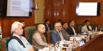 امت شاہ کا جموں کشمیر کی سیکورٹی صورتحال‘ ترقیاتی پروگراموں کا جائزہ