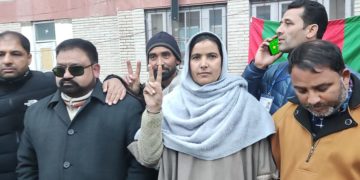 ڈی ڈی سی ری پول: حاجن میںاین سی حمایت یافتہ امیدوار تیسرے نمبر پر آگیا