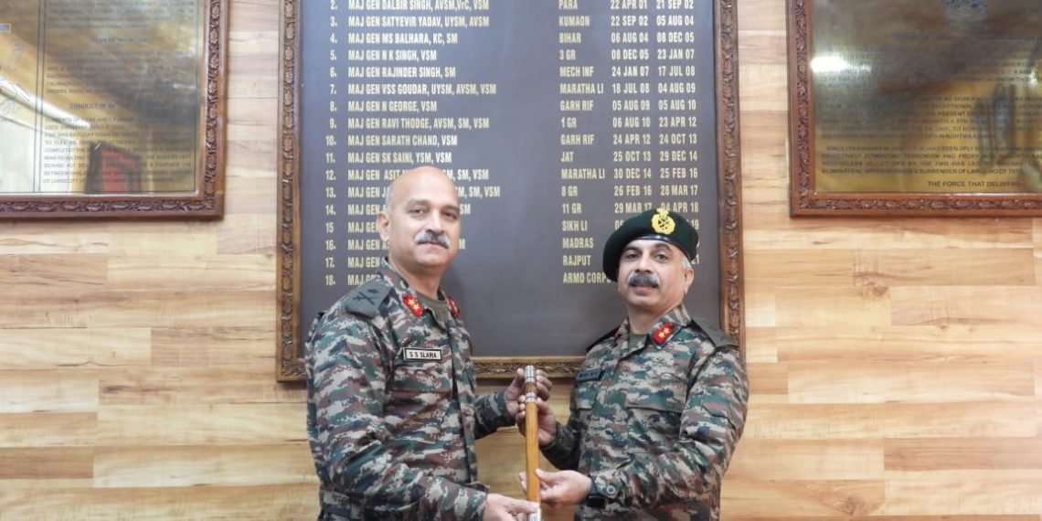 میجر جنرل موہت سیٹھ نے کلو فورسز کے جی او سی کا عہدہ سنبھالا