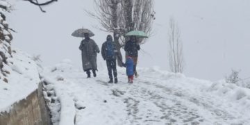 وادی میںشبانہ درجہ حرارت میں مزید گرواٹ
