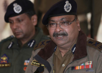 ڈی جی پی کا حزب سربراہ صلاح الدین کے خلاف قانونی کارروائی کا اشارہ