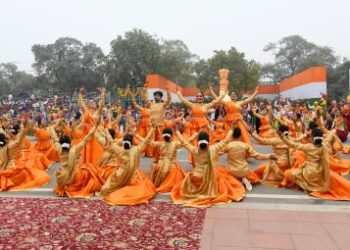 دہلی میں یوم جمہوریہ کی پریڈ میںجموں کشمیر کی جھانکی یو ٹی کے نئے دور کی عکاس
