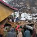 رام بن :اراضی کا بڑا حصہ کھسکنے کے باعث تیرہ مکانوں کو نقصان:حکام