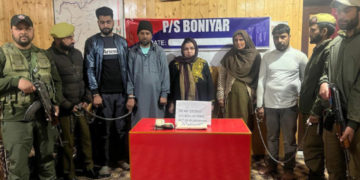 بارہمولہ میں دو الگ واقعات میں خاتون سمیت سات منشیات فروش گرفتار