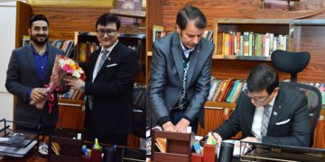 مِنگا شیرپا نے ناظم اطلاعات کا چارج سنبھالا