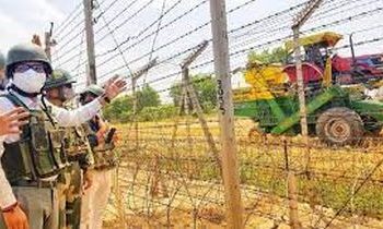 ہیرا نگر سیکٹر میںدو دہائیوں کے بعد گیہوں کی فصل کاٹی گئی