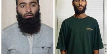 بارہمولہ میںپولیس حراست سے فرار ہونے والے دو ملی ٹینٹ گرفتار