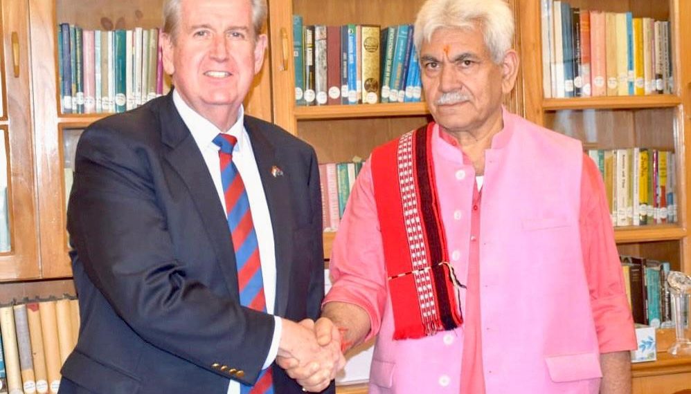 آسٹریلیا کے سفیر بیری اوفیرل کی ایل جی سے ملاقات