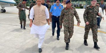 وزےر دفاع کا راجوری کا دورہ:’دہشت گردوں کو ختم کیا جائیگا