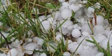 اوڑی:بونیار کے متعدد مقامات پر شدید ژالہ باری