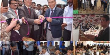 چیف جسٹس این کوتیشور سنگھ کا چرار شریف عدالتی کمپلیکس کا دورہ ‘قانونی خدمات اور بیداری کیمپ کا افتتاح