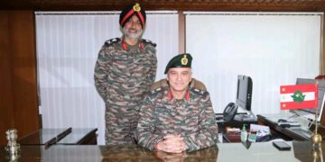 راجیو گھائی نے ۱۵ویں کور کے جی او سی کا چارج سنبھالا