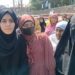 عبایا پہننے پر مبینہ پابندی کےخلاف طالبات کا احتجاج