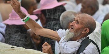 حج۱۴۴۴ھ:مناسک ِحج اختتامی مراحل میں، حاجیوں کی جمرات کی رمی کے بعد قربانی