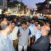 مہتا نے سمارٹ سٹی پروجیکٹوں کی پیش رفت کا جائزہ لینے کیلئے شہر کا شبانہ دورہ